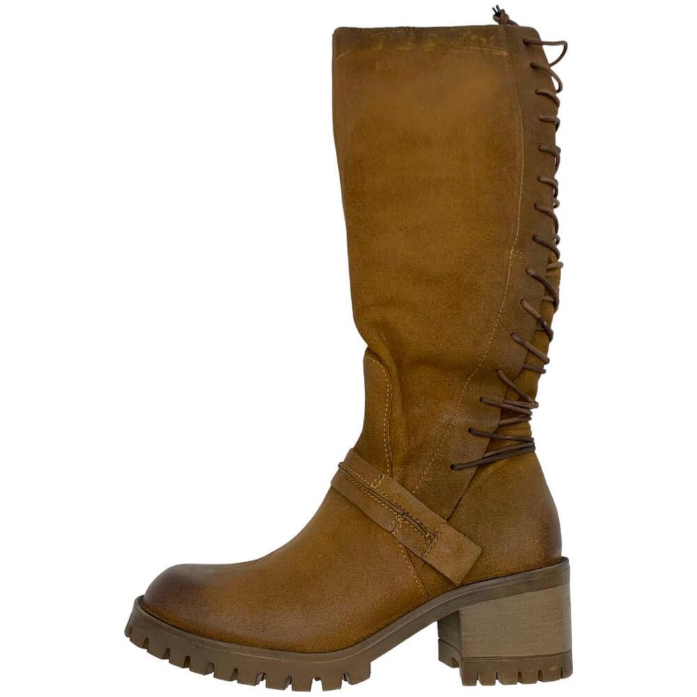 Miz Mooz Women's Mavis Tall Boots Hickory - Medium - Picture 2 of 2